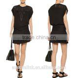 High Quality Custom Ladies Black Cotton Indian Style Skirts thumbnail-5