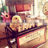 Shopfitting Movable 3 Layers Wire Mesh Fruit Rack Display Shelf thumbnail-4