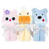 Baby Bath Towel Blanket Plush Toy Educational Hooded Washcloth Newborn Animal Design Baby Bathrobe thumbnail-4