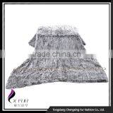 CX-D-92 Wholesale China Rex Rabbit Fur Throw thumbnail-2