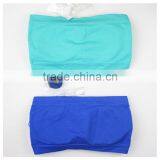 Tube Bra Girl Underwear Removable Straps Padded Tube Top Bra thumbnail-5