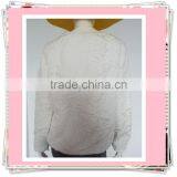 Ladies' Jacquard Fabric O-neck Sweatshirt thumbnail-2