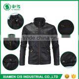 New Fashion Winter Mens Motorcycle Leather Jacket for Sale thumbnail-4