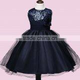 Beauty Princess One Piece Baby Girl Flower Dress Girl Party Dress Birthday Kids Children Frocks Dress Sleevless thumbnail-2