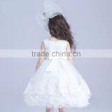 Kids Fashion Show Dresses White Prom Dresses Modern Girls Dress thumbnail-2