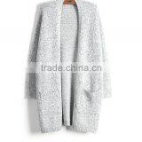 Zm50377b 2017 Autumn and Winter New Style Lady Sweater Medium Style Cardigan Women thumbnail-1