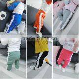 0-6 Years Wholesale 2017 Autumn Cotton Patchwork Baby Boys Girls Pants (pick Size Color) thumbnail-1