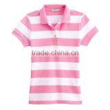 China Factory New Design Custom Color Combination Women Polo Shirts thumbnail-3