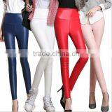 EY0053L Lady High Quality PU Leggings,hot Sale Women Winter PU Legging thumbnail-2