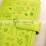 A6 Faux Leather Notebook Customizable PU Cover Office Stationery Creative Student Notebook thumbnail-2