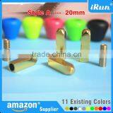 MOQ:100 Pcs - THE MASTER of Lace Tips Aglets! Superior Gold Silver Quality Fast Shipping Yeezy Laces Metal Aglets Mixed Colors thumbnail-1