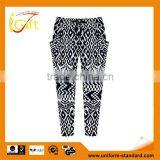 2014 Hot Sell Wholesale High Quality Fashionable Checked Harem Pants thumbnail-1