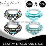 Quality Absorbent Polyster Fleece With Extra Plush Effect Baby Bandana Drool Bibs thumbnail-1