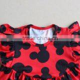 Back to School Children Pearl Dress New Mouse Pattern Tops Fancy Girls Pearl Shirts thumbnail-2