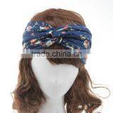 2015 Wholesale Flower Pattern Knit Headband thumbnail-1