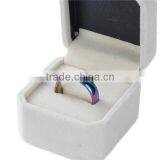 Stainless Steel Unadjustable Rings Multicolor thumbnail-2