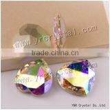 4827 Crystal Beads 28mm Siam Color Red Heart Shaped Clear Crystal ab Rhinestone 5mm thumbnail-1