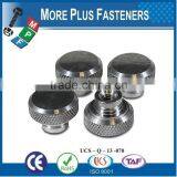 Made in Taiwan Brass Stainless Steel Solid Brass Knurled Thumb Nut thumbnail-2