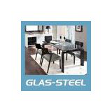 Supply stainless dining table,iron dining table,tempered glass dining table,Coated iron dining table