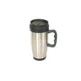 Stainless Steel Auto Mug With Lid thumbnail-1