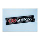 Black Narrow 3D Personalised Bar Mat , Bar Mats With Logos thumbnail-1