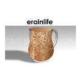 Gold Jewish Hand Washing Cup Resin Material For Religious Ritual