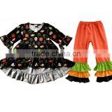Baby Girl Clothes Outfits Aztec Halloween Toddler Girl Outfit Boutique Clothing Child Girl Fancy Clothes thumbnail-3