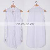 Fashion Chiffon Ladies Tops Jean Tee Dress Shirts for Women thumbnail-5
