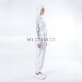 100%Polyester White Jumpsuit Food Processing Uniform thumbnail-3