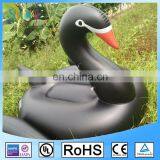 Swimming Pool Toy Mattress Inflatable Black Swan Pool Float thumbnail-2