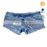 Wholesale Ripped European Ladies Fashion Short Pants thumbnail-6