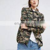 coach jackets - new custom design camouflage ladies coach jacket 2017