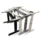 Electric Height adjustable desk frame with dual motor