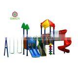 Kids Slide and Swing Play Ground Outdoor Backyard Playground Equipment Patio Swing for Sale JMQ-18158C thumbnail-3