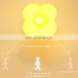Fashion Clover 3 Color Changing Remote Control Light Smart Led Wall PIR Night Light thumbnail-5