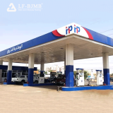 Environmental Space Frame Canopy Petrol Station Gas Filling Station Roof For Sale