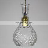 Modern Vintage Style Bistro Led Red Wine Storage Glass Shade Pendant Lighting thumbnail-4