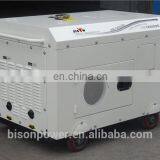BISON China Taizhou AC Single Phase Silent Diesel Generator With AVR for Home Diesel Generator Set 10kv thumbnail-4
