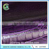 PVC Imitation Crocodile Leather for Bag thumbnail-2
