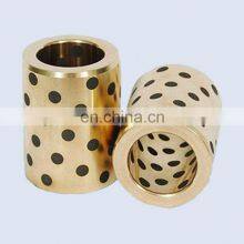 JDB081010 Wholesale Sliding Bearings Self Lubricating Graphite Bearing Bushing Copper Sleeve