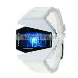 Fashion Blue Led Light Led Aircraft Watch Sports Watch thumbnail-1