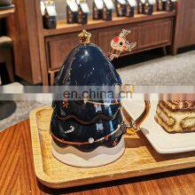 Portable Eco Friendly White High Quality Red Milk Design Korean Luxury Christmas Coffee Pink Mug thumbnail-1