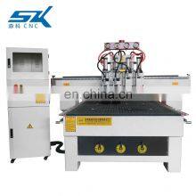 Pneumatic System CNC Router Wood Cutting Machine Pneumatic With ATC Wooden Cutting Machine thumbnail-4