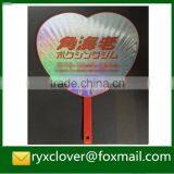 Customized Logo Plastic Handle Fan/PP Plastic Hand Fan thumbnail-3