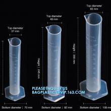 25ml 100ml 250ml 500ml Plastic Liquid Measurement Graduated Measuring Cylinder, Wholesale Laboratory Transparent PP Plastic Graduated Measuring Cylinder thumbnail-4
