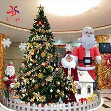 kerstbomen arvore de natal arbol de navidad comercial 7.5 Green Slim Artificial Led Christmas Tree