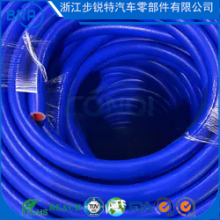 High Temperature Resistant Automobile Silicone Extrusion Tube Vacuum Hose Blue Extruded Silicon Rubber Hose for Car thumbnail-3