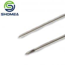 Shomea Customized Length 25G Electrolytic Polishing Stainless Steel Echo Needle With Plastic Huber Base thumbnail-5