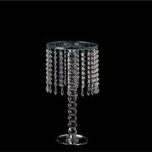 Wedding Decoration Crystal Flower Stand Centerpiece Around With Chains thumbnail-3