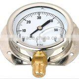63mm 2.5" Radial Silicone Filled Manometer Stainless Steel Case Low Pressure thumbnail-4